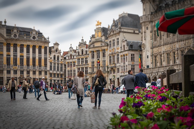 náměstí v Brusselu